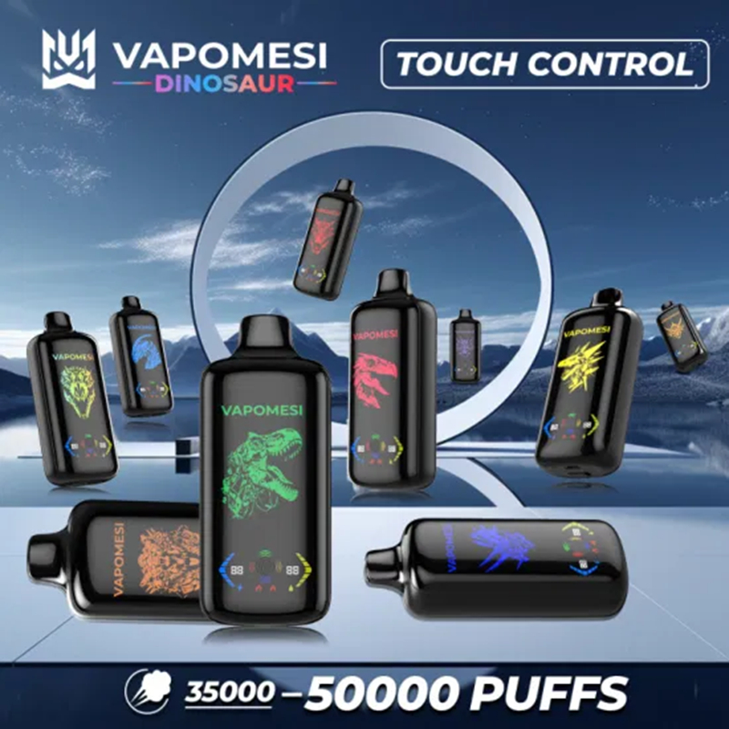 VAPOMESI DINOSAUR 35000 Puffs Touch control Disposable vapes 