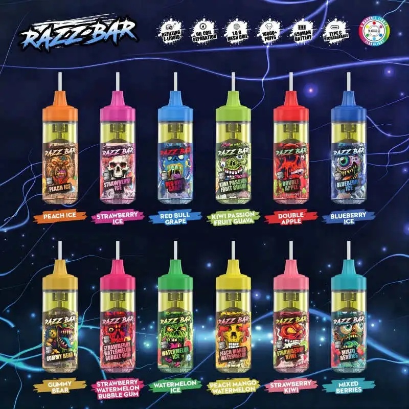 RAZZ BAR 16000 Puffs 12 flavors disposable vape Wholesale 