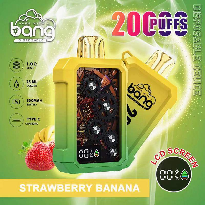 Bang Mechanical Gear 20000 Puffs 25ml Disposable Vape Wholesale