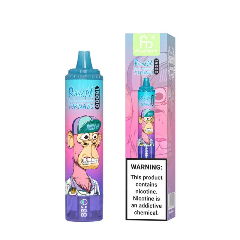 Fumot RandM Tornado 15000 Puffs 0%/2%/3%/5% Disposable Vape Wholesale