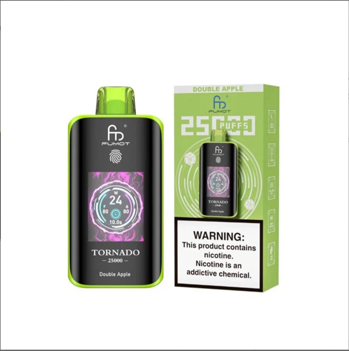 Wholesale Fumot Tornado 25000 Smart Touch Screen Game Disposable Vape